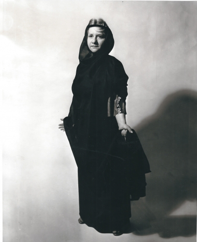 Sylvia W. Kauders as Cassandra in&amp;nbsp;The Prodigal (c. 1970)