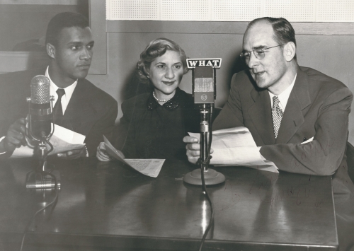 Local Philadelphia television producer, Sylvia W. Kauders, moderates another program episode of&amp;nbsp;Under Billy Penn&amp;#39;s Hat